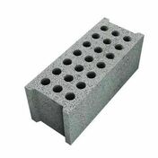 Bloc béton d'angle perforé B120 - 20x20x50cm - Blocs béton - Matériaux & Construction - GEDIMAT