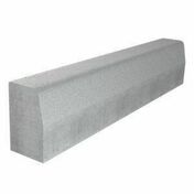 Bordure béton T1 - 100x12x20cm - Bordures - Matériaux & Construction - GEDIMAT