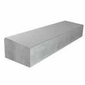 Bordure béton CS3 - 100x25x16,50cm - Bordures - Matériaux & Construction - GEDIMAT