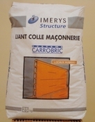 Liant-colle Maonnerie CARROBRIC sac 25kg coloris gris - Enduits - Colles - Isolation & Cloison - GEDIMAT