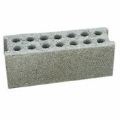 Bloc béton perforé B120 - 50x15x20cm - Blocs béton - Matériaux & Construction - GEDIMAT