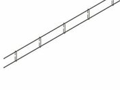 Chaînage plat section 4 x 10 cm Larg.10 cm 2 aciers HA10 Long.6 m - Aciers - Ferraillages - Matériaux & Construction - GEDIMAT