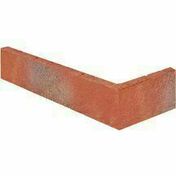 Plaquette d'angle classique rouge sabl - 280x50x15mm - PL13 - Briques et Plaquettes de parement - Revtement Sols & Murs - GEDIMAT