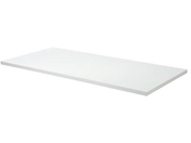 Tablette mlamine 4 chants p.18mm larg.30cm long.80cm Blanc givr - Tablettes - Menuiserie & Amnagement - GEDIMAT