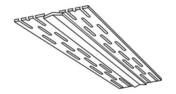 Profil fractionnement - 63mm 75m - Profils pour plaques de pltre - Isolation & Cloison - GEDIMAT