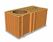 Brique poteau POROTHERM R25 - 500x250x249mm - Briques de construction - Matriaux & Construction - GEDIMAT