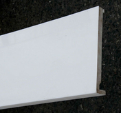 Planche de rive RIVECEL JUMBO 16 ép.16mm haut.20cm long.5m coloris blanc - Planches de rives - Sous-faces - Couverture & Bardage - GEDIMAT