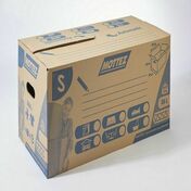 Carton de déménagement fermeture automatique - 36l - Bacs - Accessoires - Outillage - GEDIMAT