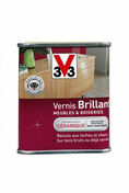 Vernis brillant meubles boiseries incolore - pot 0,25l - Gedimat.fr