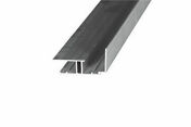 Profil de bordure pour toiture de véranda ép.16mm long.4,00m coloris alu - Vérandas - Menuiserie & Aménagement - GEDIMAT