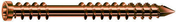 Vis terrasse Deck Torx inox antique 5x60mm - boîte de 100 pièces - Clouterie - Visserie - Quincaillerie - GEDIMAT