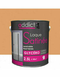 Laque satine ADDICT sable - pot de 2,5l - Laques - Peinture & Droguerie - GEDIMAT