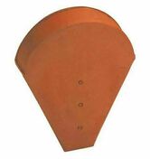 Fronton petit moule pour fatire demi ronde et conique - rouge - 803-069 - Tuiles et Accessoires - Couverture & Bardage - GEDIMAT