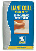 Liant colle terre cuite - sac de 25kg - Enduits - Colles - Isolation & Cloison - GEDIMAT