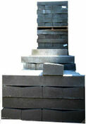Caniveau béton CS2 larg.25cm haut.13,5cm long.1m gris - Caniveaux - Matériaux & Construction - GEDIMAT