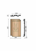 Tuile chatire brun fonc - BT12 8640 - Tuiles et Accessoires - Couverture & Bardage - GEDIMAT