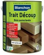 TRAIT'DECOUP vert autoclave - pot 2,5l - Traitements curatifs et prventifs bois - Couverture & Bardage - GEDIMAT