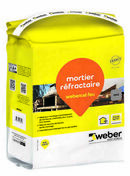Mortier rfractaire WEBERCEL FEU - sac de 5kg - Ciments - Chaux - Mortiers - Matriaux & Construction - GEDIMAT
