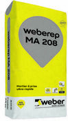 Mortier de rparation WEBEREP MA 208 - sac de 25kg - Ciments - Chaux - Mortiers - Matriaux & Construction - GEDIMAT