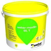 Enduit de parement silicate WEBER MAXILIN SIL T 563 jaune citron - sac de 25kg - Gedimat.fr