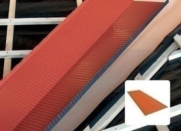 Nou VARIO 7 alu 7p 1,60m brun rouge - DR577 - Noues - Couverture & Bardage - GEDIMAT