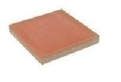 Dalle en bton Rumba p.6cm dim30x30cm coloris rouge - Pavs - Dallages - Amnagements extrieurs - GEDIMAT