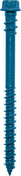Vis autotaraudeuse en acier zingu BETOFAST DF TH8 3C bleu diam.6,6mm long.170mm - Clouterie - Visserie - Quincaillerie - GEDIMAT