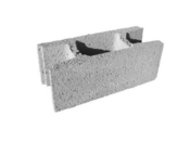 Bloc béton à bancher CE/NF - 20x20x50cm - Blocs béton - Matériaux & Construction - GEDIMAT