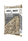 Mlange pour bton SACAMAT granulomtrie 0/12,5 mm - sac de 35kg - Ciments - Chaux - Mortiers - Matriaux & Construction - GEDIMAT
