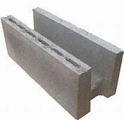 Bloc bton chainage horizontal sismique - 20x25x25cm - Blocs bton - Matriaux & Construction - GEDIMAT