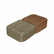 Pavé béton ARVOR vieilli brun nuancé - 12,5x12,5x6cm - Pavés - Dallages - Revêtement Sols & Murs - GEDIMAT