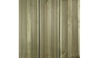 Lame de terrasse Pin du Nord classe 4 ép.27mm larg.145mm long.4,20m vert - Terrasses en bois - Aménagements extérieurs - GEDIMAT