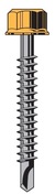 Fixation de bardage bac acier sur panne acier ép.1,5 à 5 mm, RAL 6011 Vert Reseda/Olive Blister de 25 pièces - Bacs acier - Couverture & Bardage - GEDIMAT
