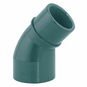 Coude PVC pression 45 femelle/mle et femelle - D50x50x40 - Tubes et Raccords d'alimentation eau - Plomberie - GEDIMAT