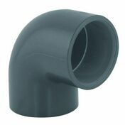 Coude PVC pression 90 femelle - D32 - Tubes et Raccords d'alimentation eau - Plomberie - GEDIMAT