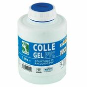 Colle gel INTERFIX pour tubes et raccords PVC rigides - pot de 1l - Pâtes et Mastics sanitaires - Plomberie - GEDIMAT