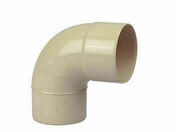 Coude de gouttire 1/2 ronde 16mm PVC MF 6730 - D50 sable - Accessoires de fixation - Couverture & Bardage - GEDIMAT