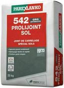 Joint de carrelage 542 PROLIJOINT SOL gris anthracite - sac de 25kg - Colles - Joints - Revêtement Sols & Murs - GEDIMAT