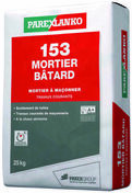 Mortier BATARD 153 - sac de 25kg - Ciments - Chaux - Mortiers - Matériaux & Construction - GEDIMAT