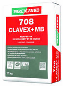 Micro-bton de scellement et de calage 708 CLAVEX + MB - sac de 25kg - Gedimat.fr