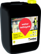 Nettoyage de façades WEBER NETTOYANT - bidon de 20l - Produits d'entretien - Nettoyants - Peinture & Droguerie - GEDIMAT