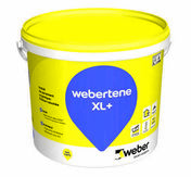 Enduit de parement organique WEBERTENE XL+ 536 T2 terre de sienne - seau de 25kg - Gedimat.fr