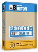 Béton prêt à l'emploi BETOCEM en sac de 25 kg - Gedimat.fr