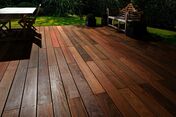 Lame de terrasse bois exotique IPE - 21x145mm 2,45m - Terrasses en bois - Aménagements extérieurs - GEDIMAT
