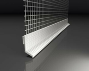 Clip - Profil de repre d'paisseur 10mm PVC long.2,50m - Enduits de faade - Matriaux & Construction - GEDIMAT