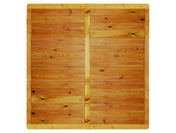 Ecran BORNEO droit en pin Sylvestre - 180 x 180 cm - vert - Ecrans - Clôtures - Aménagements extérieurs - GEDIMAT