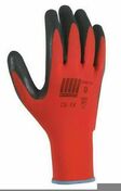Gant tous travaux rouge latex noir T9 - lot de 6 paires de gant - Protection des personnes - Vêtements - Outillage - GEDIMAT