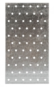 Plaque perfore - 100x200x2mm - Quincaillerie de couverture et charpente - Quincaillerie - GEDIMAT