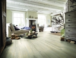 Sol stratifi� LD95 �p.8mm larg.220mm long.2052mm ch�ne cappucino - GEDIMAT - Mat�riaux de construction - Bricolage - D�coration