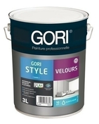 Peinture acrylique GORI S400 blanc calibr satin 3L - GEDIMAT - Matriaux de construction - Bricolage - Dcoration